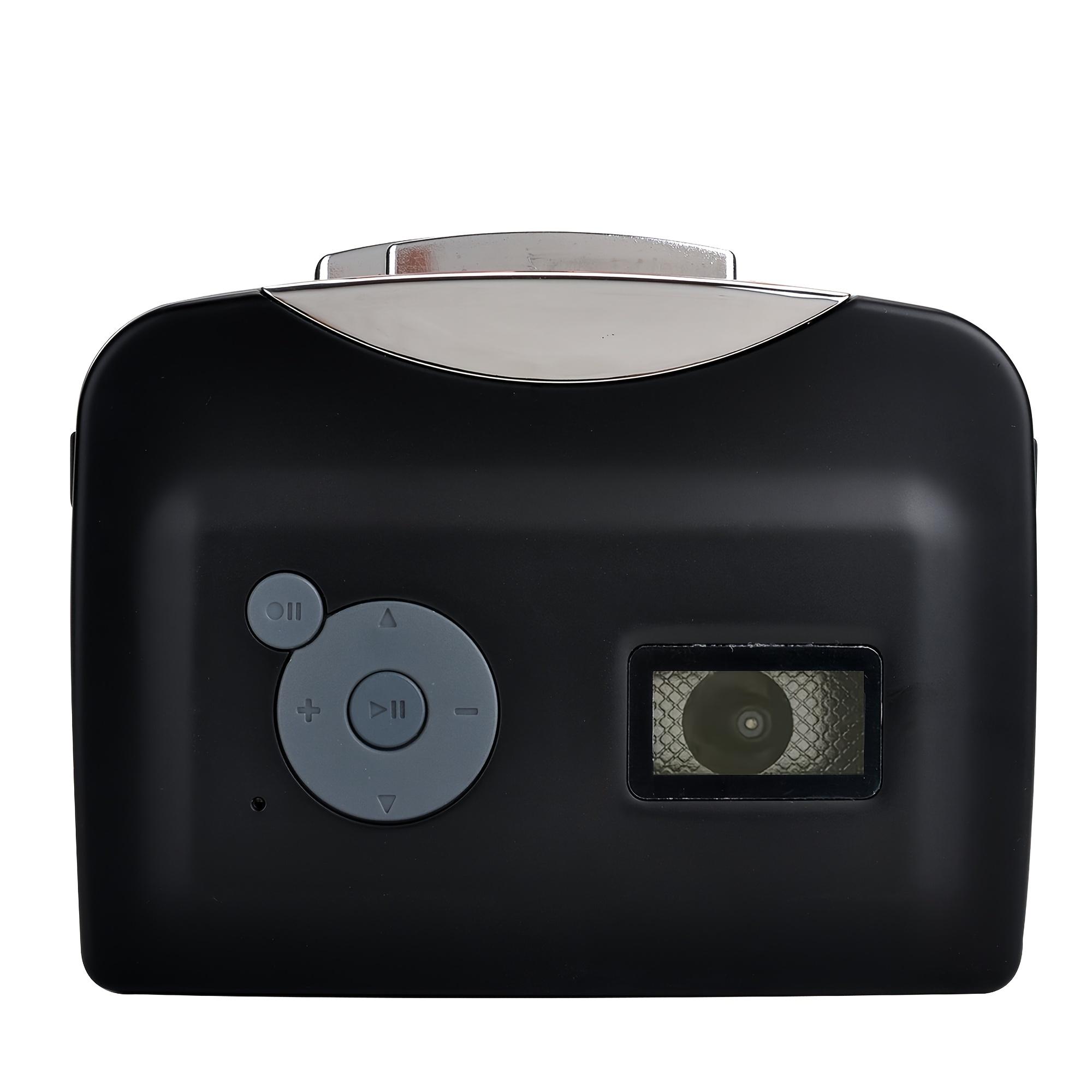 TEMU Usb Cassette Player - Portable Cassette Tape Converter, Can Capture Mp3 Audio, Cassette Tapes To Mp3 Format, Tape Signal Conversion To Usb Flash Drive