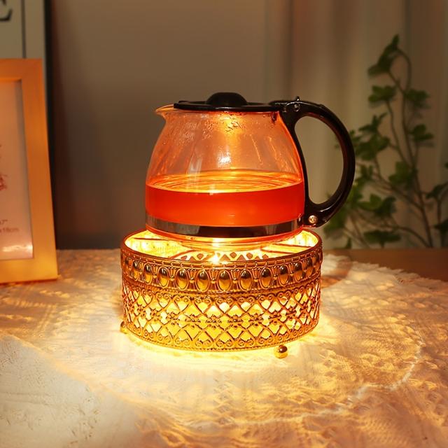 TEMU Rechtstreeks Levering van Holle Verwarmingsplaat, Geverfde Warme Theepot, Kaarsverwarmde Theepot, Glazen Theepot, Theewarmer