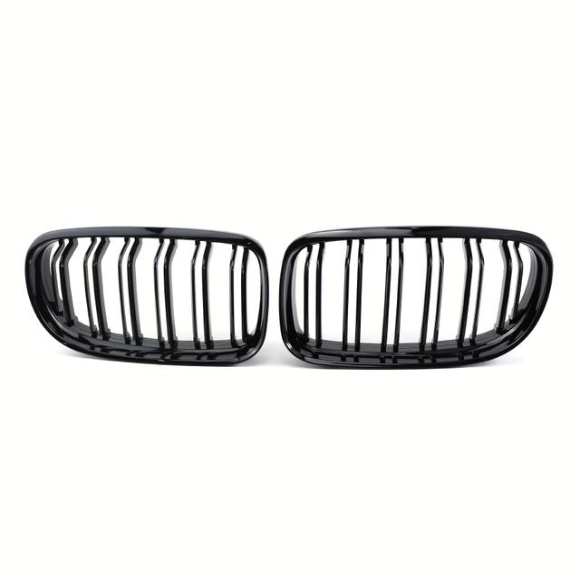 TEMU Suitable For E90 (08-11) Modified Dual-line Style Rear Grille With Mesh Front Air Intake