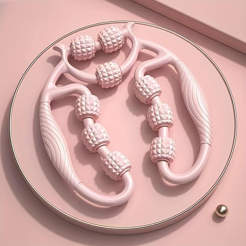 TEMU 1pc 9 Massager, Thigh, , Cervical , Unisex Unclog Massager