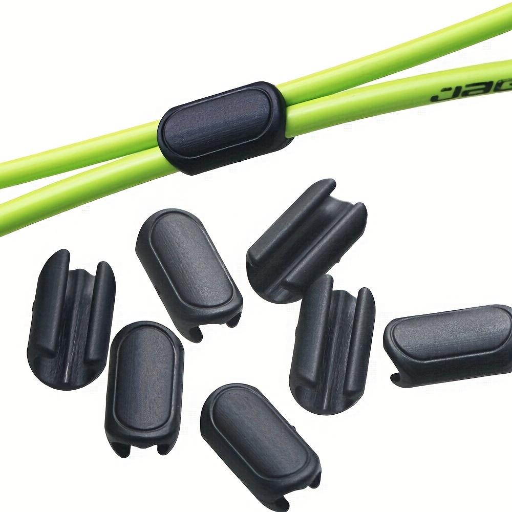 TEMU 8 Clips de Cable de Plástico para Bicicletas, Clips Fijos para Tubos de Cable de Freno y Cambio de Bicicleta de Montaña