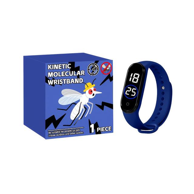 TEMU Браслет від комарів для дому, репелент від комах, жіночий браслет від комарів, чоловічий годинник-репелент від комарів, літній над комарами, унісекс, у носінні, фізичний репелент