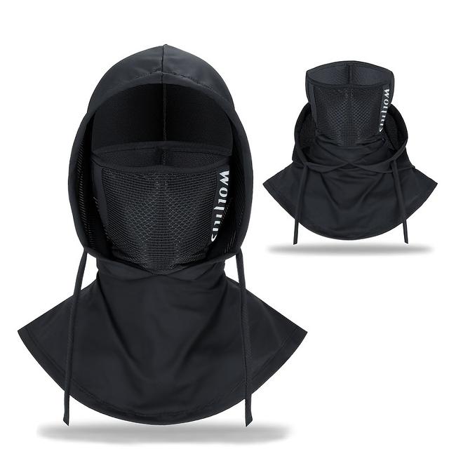 TEMU Summer Full Face , Comfortable Balaclava For Outdoor Activities, Breathable And Stretchy Headgear For Hiking, Cycling, And Fishing