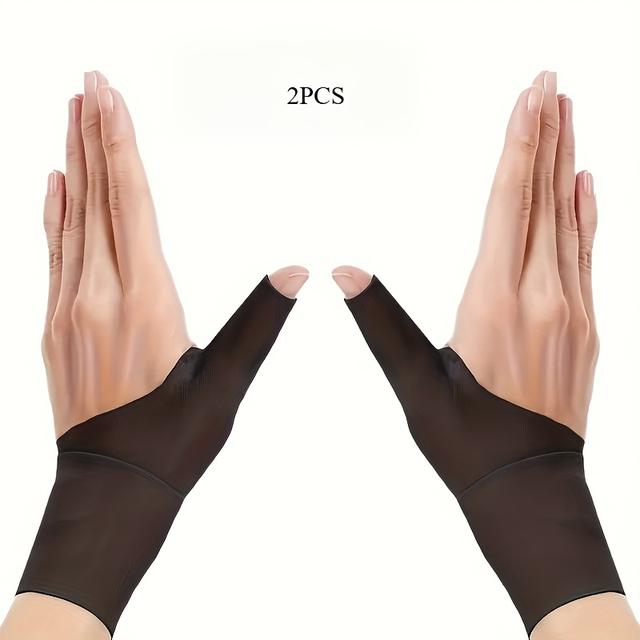 TEMU 2pcsadjustable Breathable Wrist Brace With Thumb - Ergonomic Support For Typing Computer Work And Repetitive Tasks With Anti-slip Design