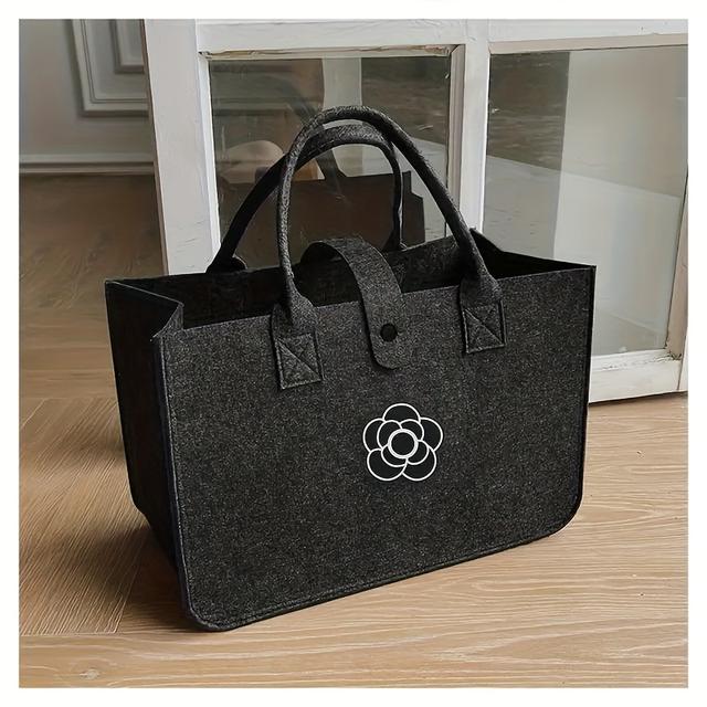 TEMU 大容量トートバッグ 女性用ハンドバッグ ショッピングバッグ 通勤バッグ 旅行マミーバッグ