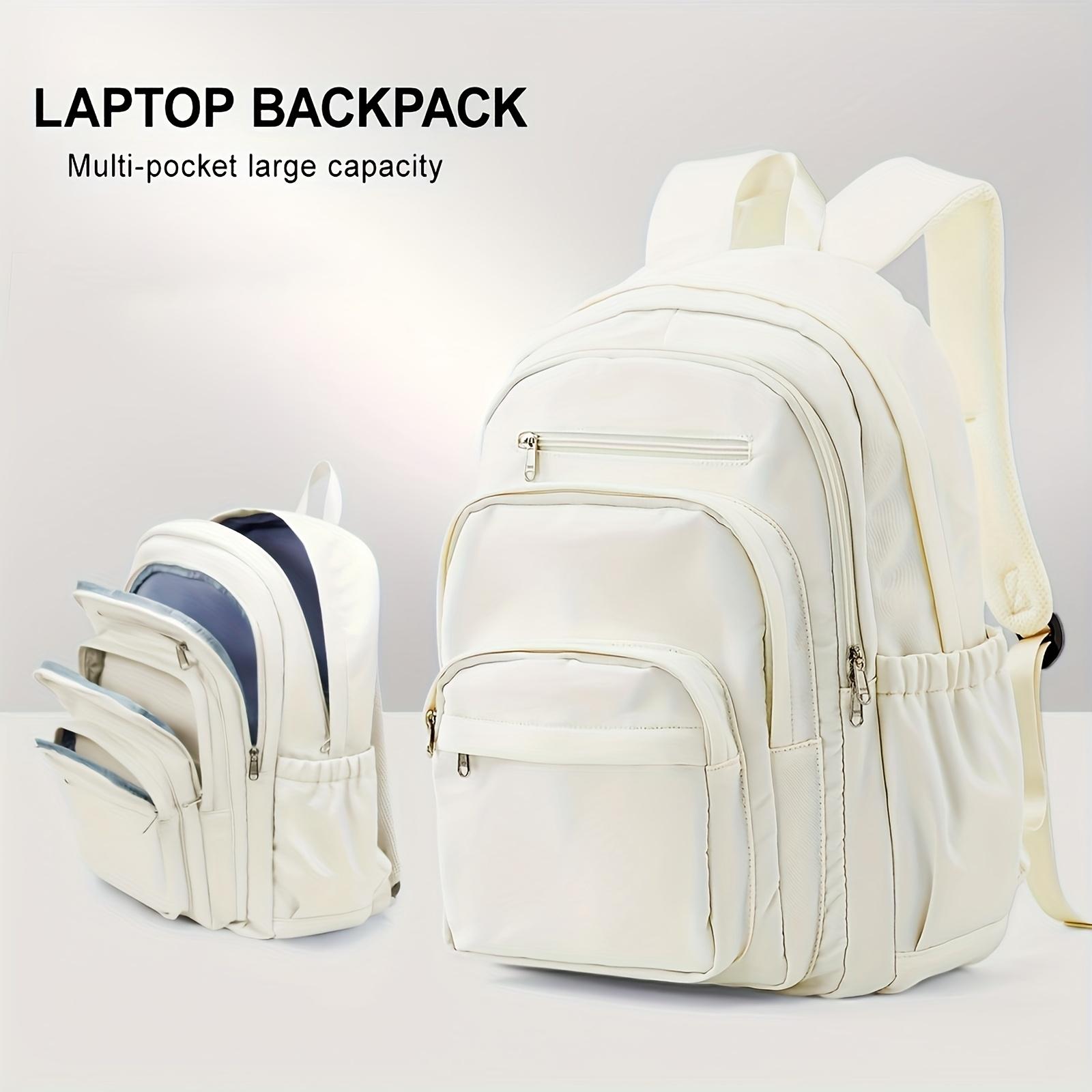 TEMU Large Capacity Versatile Backpack For Girls, High School And College Students, Internet-famous Double-shoulder Bag, Forest-style Trendy Brand For Junior High Students, For Teenager