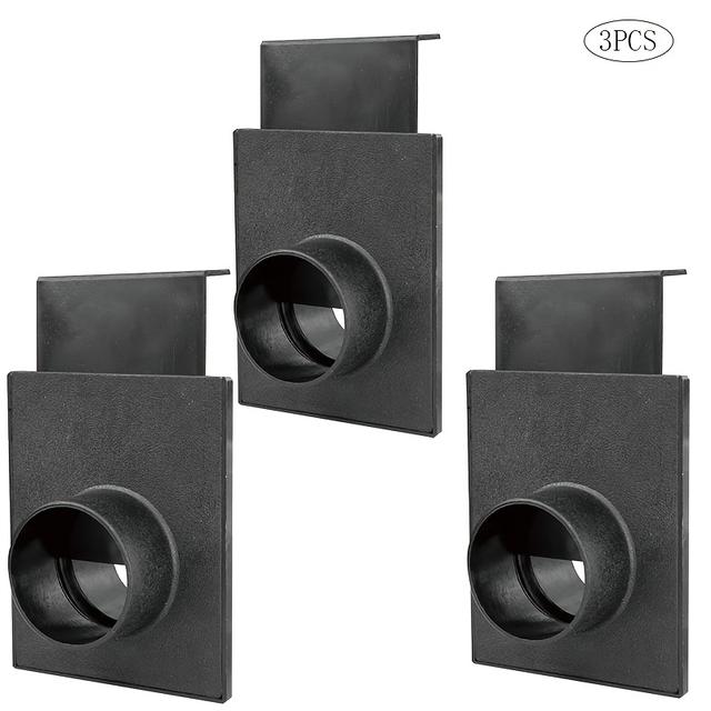 TEMU 1pc/3pcs 2-1/2-inch Blast Gate For Dust Collector, Dust Collection Fittings.