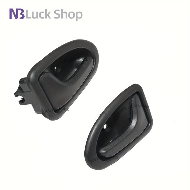 TEMU 2 Peças de Maçaneta para Porta do Carro, Universal para Lados Esquerdo e Direito, Substituição para for Renault Clio 1999-2005/ Scenic 1999-2005/ Megane 1998-2002, OE: 7700353282/ 7700353283