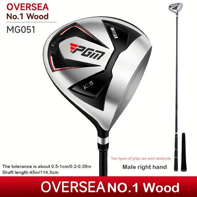 TEMU PGM Golf Holzschläger, Nr. 1 Holz für Männer und Frauen, Rechtshänder-Servisholz, weites Schlagfeld, ultraleicht, mit großem Schlagflächen und hoher Fehler-Toleranz