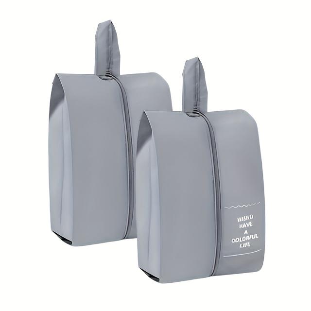 TEMU Bolsas para zapatos de viaje, ideales para y guardar, con cremallera, esenciales tanto para hombres como para mujeres