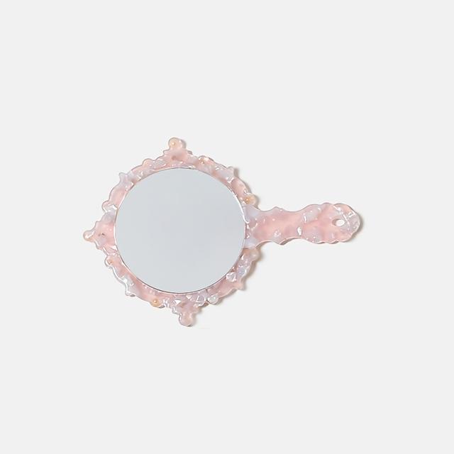 TEMU Personalized Compact Mirror With A , Perfect For Makeup. An Ideal Gift For Bridesmaids, , Or Birthdays