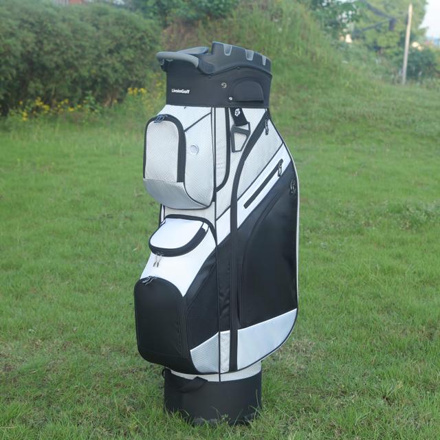 TEMU Golfwagen-Tasche - Erweiterte Version, mit zur Sicherung am Golfwagen, schützt Golfschläger