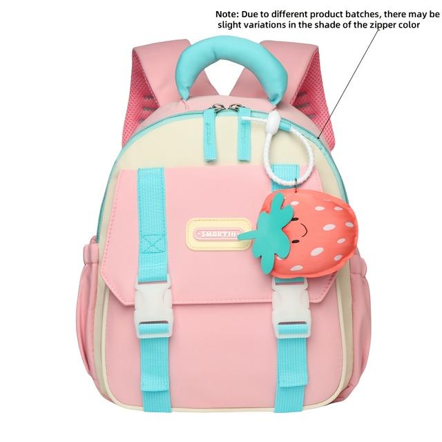 TEMU New Cute Fruit Charm Backpack For Kindergarten, Suitable For Children Aged 3-6 Who Bag-style Backpacks