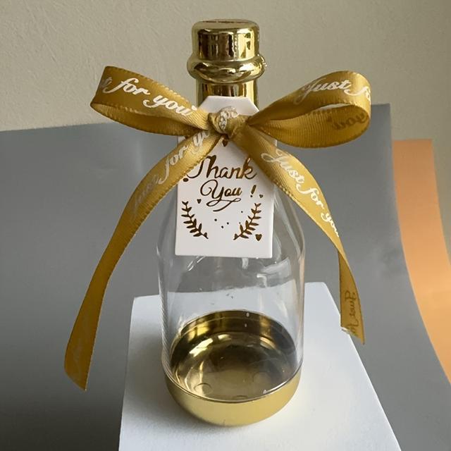 TEMU 12pcs Champagne Bottle Candy Boxes With Ribbon - Weddings, Birthdays, Valentine's Day & Party Favors