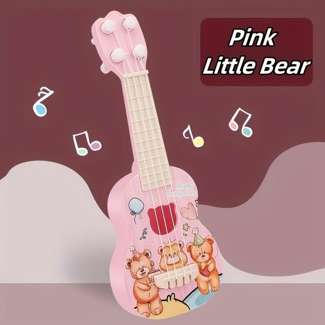 TEMU Children' Toys, Guitar And String Instrument Toys, Ukulele Toys, Educational And Educational Toys