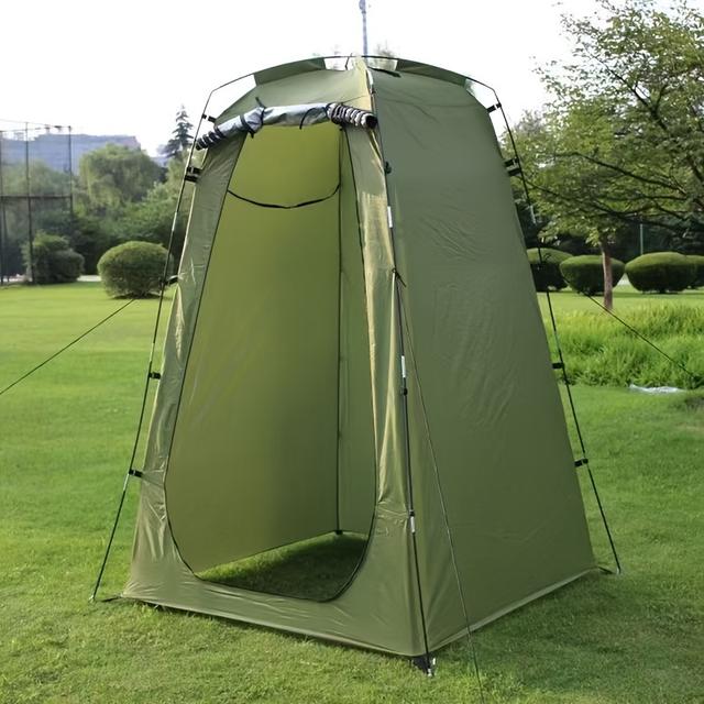 TEMU Outdoor Shower Changing Tent Wc Portable Warm Fishing Camping Dressing-room