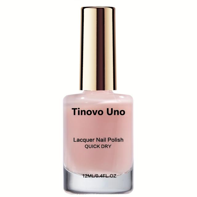 TEMU Essential Naked Naivete Nail Polish, Long-lasting Shine, Easy To Apply And Quick-drying, Any Casual Occasion, Simple And Elegant