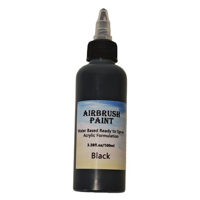 TEMU 100ml Opaque -based Acrylic Paint Set For Metal, Plastic Models, Canvas, And Wood - Premium Kit For Beginners And Artists With Metallic And Fluorescent Colors