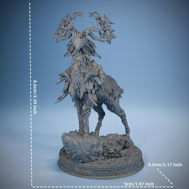 TEMU Darkmodel - Accesorios de Juego de Fantasía Coleccionables - Regalo para y Entusiastas - Decoraciones de Mesa Adorables - Hechos de Resina Duradera - Superficies Pintables - Regalo para