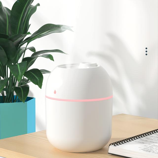 TEMU Mini Humidifier For Office Desk, Silent Mini Atomizing Humidifier, Home Aromatherapy Lamp.