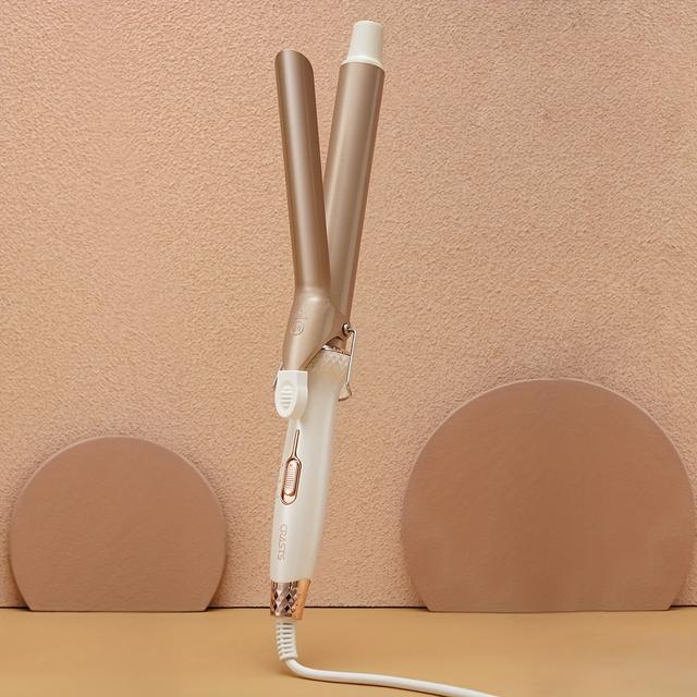 TEMU Crasts Mini Negative Ion Hair Curling Rod Compatible For Hair Types - 28mm Large & Volume Waver With Damage-free Styling, Mini Curling Iron For Students, S ( &)