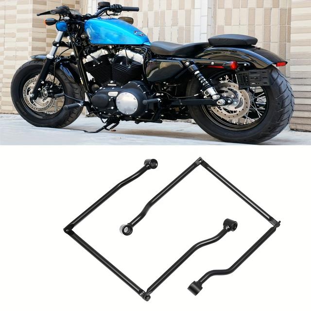 TEMU Motorcycles Saddlebags Mount Brackets Support, Saddlebag Support Bars Brackets For For For Kawasaki