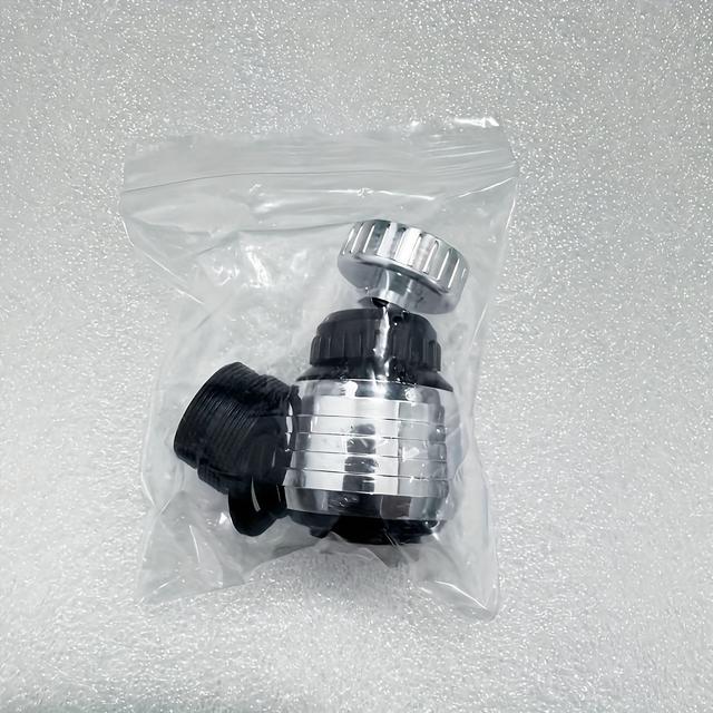 TEMU 1pc New 360° Rotating High-pressure Faucet Extender - , Splash And Leak Proof, Water-saving Kitchen & Bathroom Accessory For Rvs, Hotels, Home Kitchens