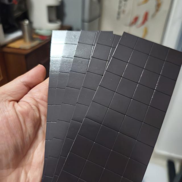 TEMU 200pcs Self-adhesive 1.5cm Small Magnetic Squares, Strong Flexible Magnet Stickers For Diy Crafts, Wedding & Bar Decorations, Photo & Poster Display, Residue-free Removal