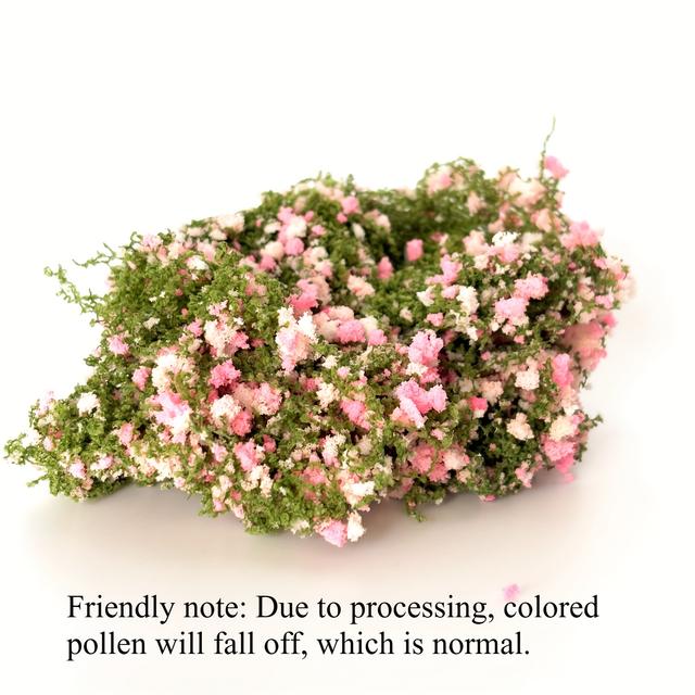 TEMU 1 förpackning Miniatur Färgglada Blomrankor, 8-10g/0.28-0. Simulerade Rankor för DIY Miniatyrjärnvägs Trädgårdsarkitektur Diorama Landskapslayout