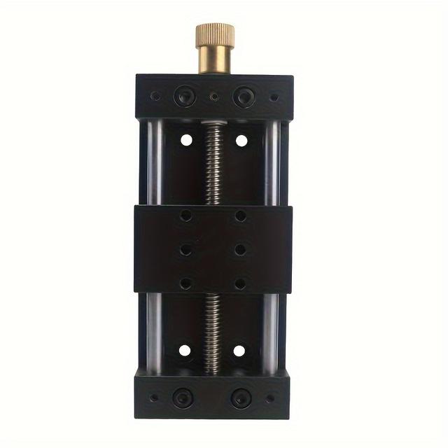 TEMU Plattform-Schiebetisch X-Achse Manuelle Übersetzungsverschiebestation Präzisions-Schiebetisch Feinabstimmung Linearantrieb