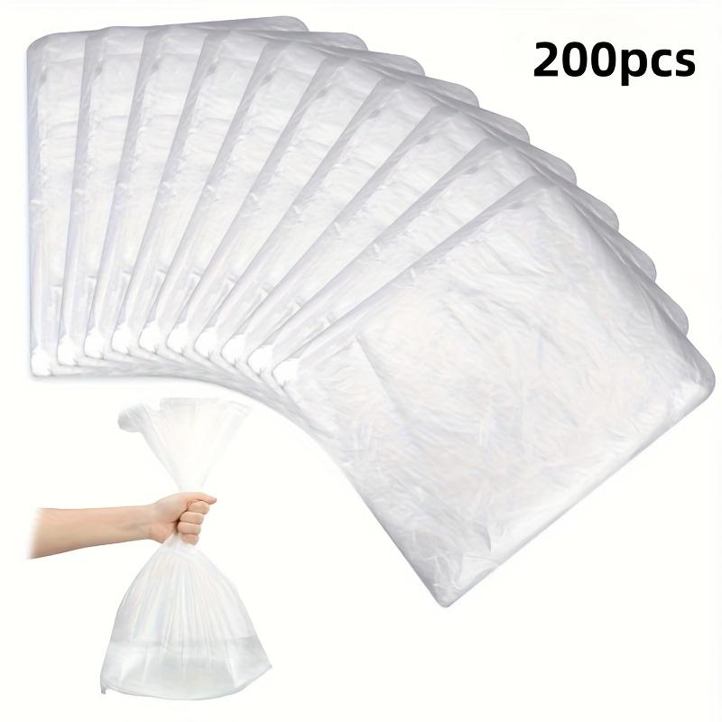 TEMU 200pcs Disposable Foot Tub Liner Portable Bath Basin Bags, Plastic Pedicure Spa Bags, Thin Large Foot Bath Liners For Foot Soak Bath Pedicure Spa Hotel Home Use, 25 Inches