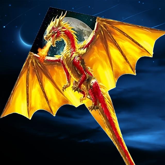 TEMU Felnőtt sárkányok, például pteroszaurusz sárkányok, tűz sárkányok és dinoszaurusz repülő sárkányok, többféle színben, tökéletesek szabadtéri játékokhoz és szórakozáshoz a strandon vagy a parkban.