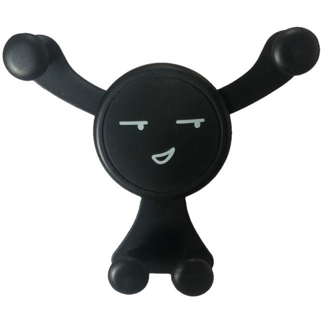 TEMU Car Mobile Phone Holder Rotating Car Air Outlet Holder Mobile Phone Gps Face (random Pattern)