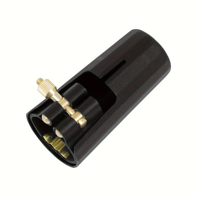 TEMU M Js04 Clarinet Saxophone Metal Clip Pickup + Cap White Cardboard Box