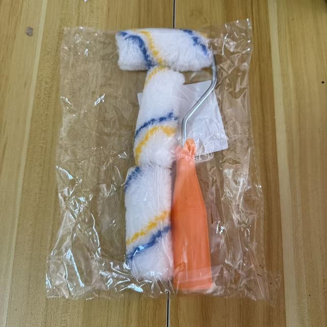 TEMU Paint Roller Kit With 1 Handle And -inch Mini Rollers, Suitable For - Versatile Use, Easy To Clean - Multi-pack
