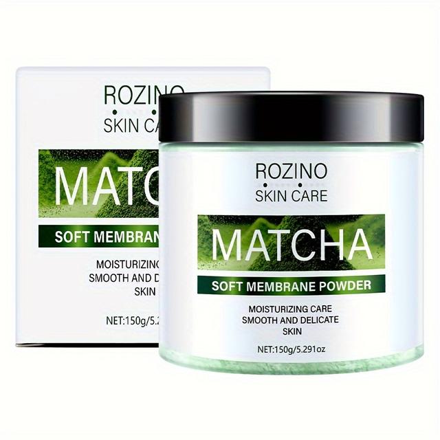 TEMU Of Cleansing Mud Mask, Rich In Matcha , Provides Moisturizing And Cleansing, Leaving Skin Hydrated And . A Must-have For Dry Summer, Suitable For Types, Offers Lasting