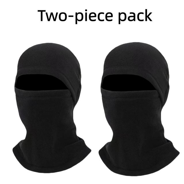 TEMU A Set Of 2 Men's New Outdoor Casual Sports Warm Pullover Hats - Designed For Outdoor Leisure Activities - Perfect For - Ideal For Team Cycling - Suitable For Group Skiing And Mountaineering.