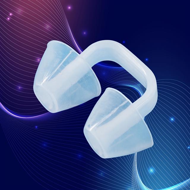 TEMU New Unisex Nose Clip Anti-drop Transparent