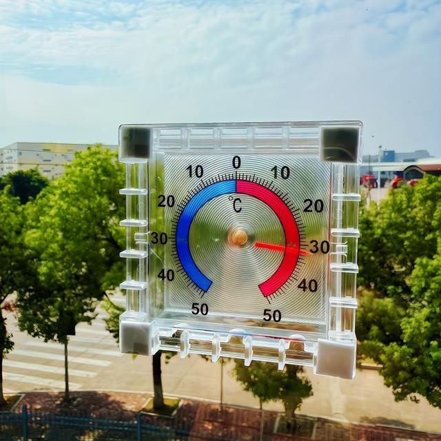TEMU 1pc A Versatile Thermometer Suitable For Indoor And Outdoor - Requires No Power And Provides Reliable Accuracy In All Weather