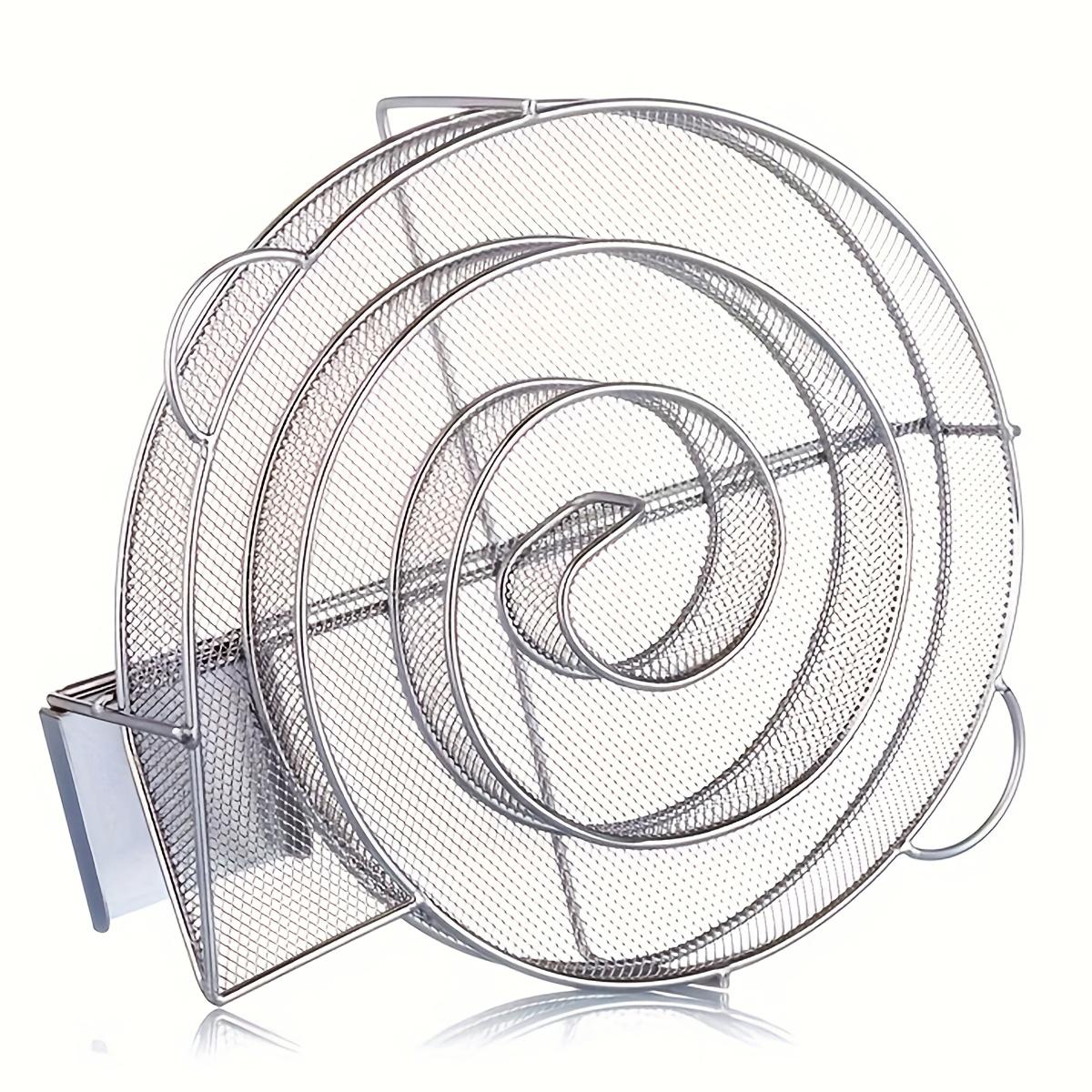 TEMU 1 generador de humo frío de 7 pulgadas, ideal para parrilla o con chips de madera, frío o caliente de salmón, carne, queso, nueces, etc.