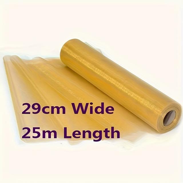 TEMU *25m 1roll Multifunctional Organza Fabric Roll, Perfect For Wedding Party Halloween Christmas Festival Mesh Roll Decor, Chair Organza Bow Table Runner Decor