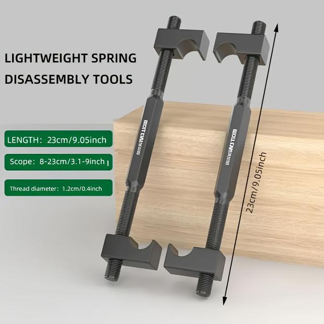 TEMU Compresor de para amortiguador de motocicleta, herramienta de compresión de para reemplazo, modificación, instalación y extracción