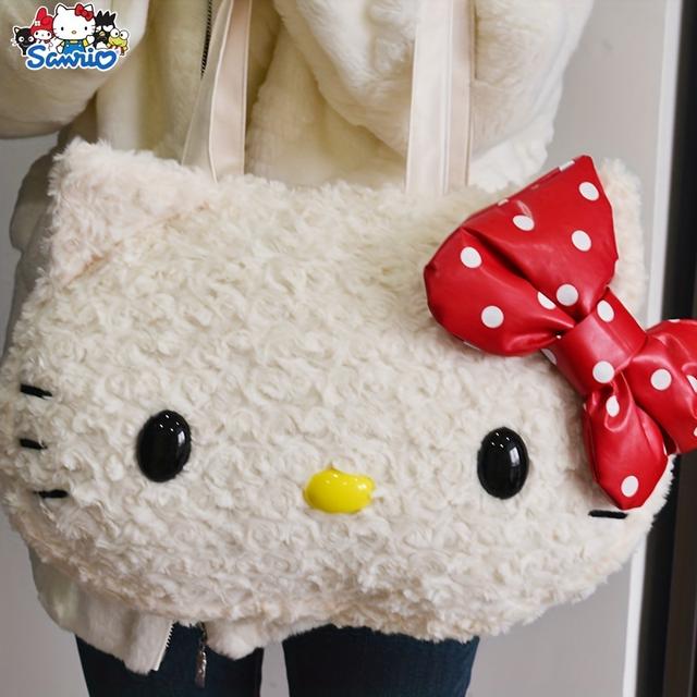 TEMU 1pc Authorized By Hello Kitty Women's Cute Casual Bags, Shoulder Bags, Clutch Bags Holiday Gifts