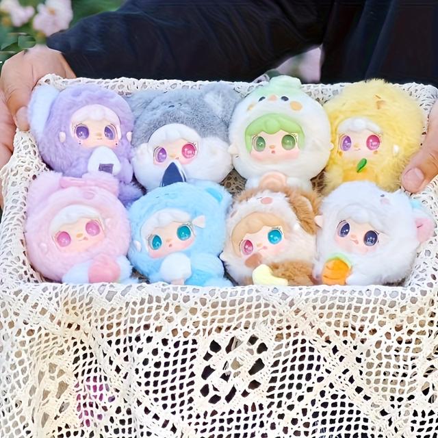 TEMU ユーキ・ハグ・フードショップ 手作りドール ミスな動物たちと可愛いヘッドピース＆アクセサリー付き 家族や友人へのズギフト クリスマス、デー、誕生日プントに最適 (7つの必須ギフトの一つ)