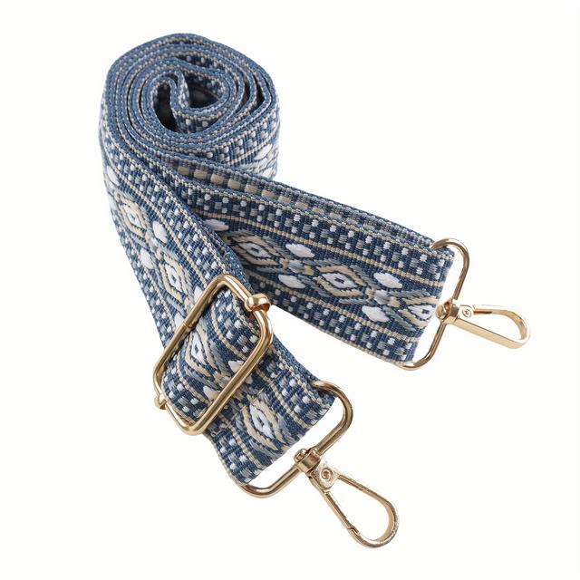 TEMU Adjustable Replacement Belt | Crossbody Canvas Bag Handbag Purse Strap For Women, Material, Snap Closure