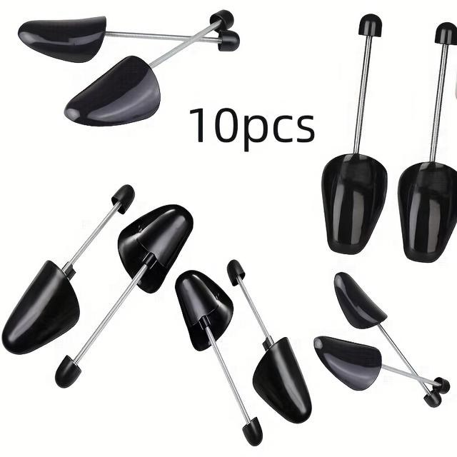 TEMU de Soportes Clásicos Negros para Zapatos de (5 Unidades) – Sostienen y Fijan de la , Brindando Mayor Estabilidad y , Prolongan Útil de los Zapatos y son Ideales para Almacenamiento en el Hogar