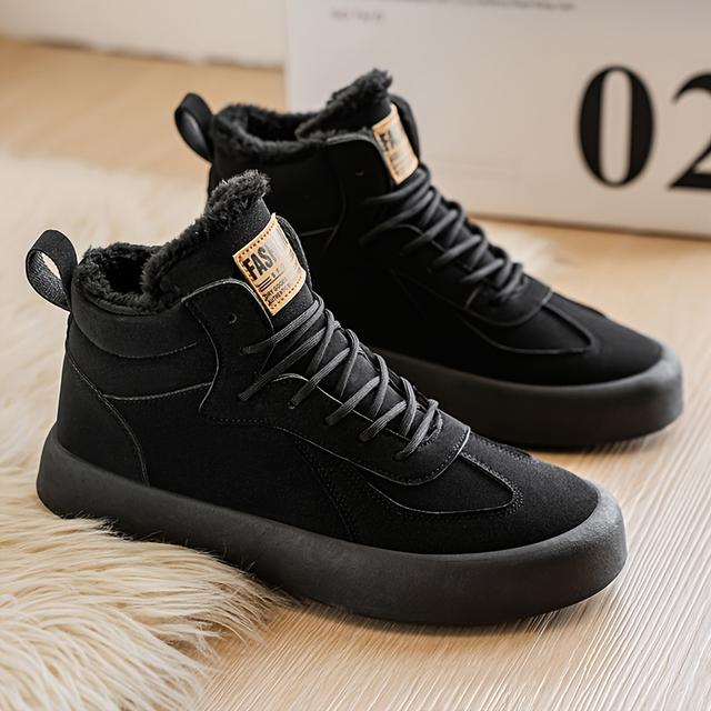 TEMU Zapatillas Casuales Versátiles para Hombre con Forro HX-77
