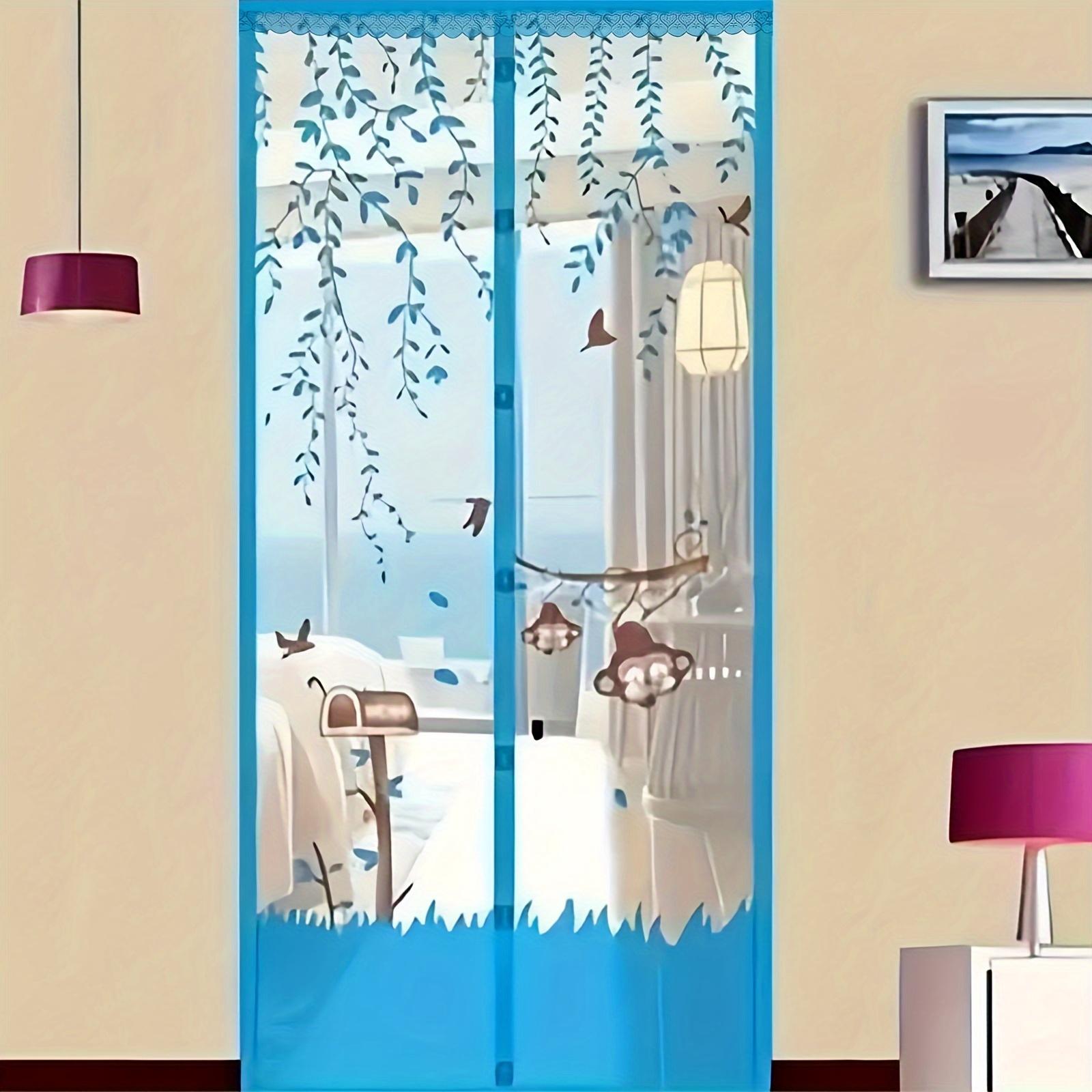 TEMU 1 Set Magnetic Screen Door, Self Sealing Heavy Duty Hands Free Mesh Partition, , Pet And , 35.43 Inch X 83 Inch