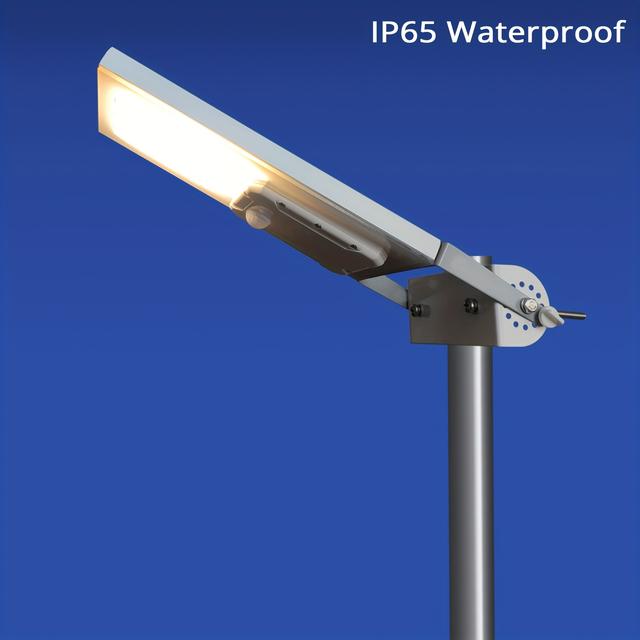 TEMU 1pc Solar Outdoor Street Light Ip65 Waterproof 30led Wall Mounted Metal Motion Sensor With 3 Lighting Modes Auto Dusk To Dawn For Garden Light Deck Patio Path Garage