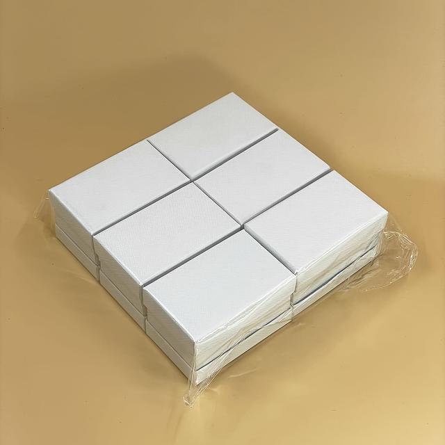 TEMU 12 Stück Elegante Weiße Geschenkboxen mit Deckeln - für Schmuck, Hochzeitsgeschenke & Besondere Anlässe